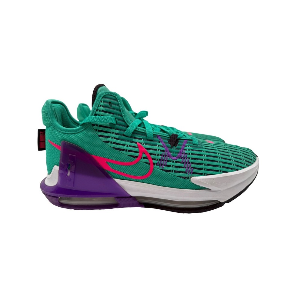 Nike LeBron Witness 6 Mens 11.5 Green Excellent Basketball‎ Sneakers CZ4052-300